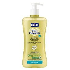 Chicco Baby Moments - włosy Baby Moments šampón s rumančekom 0m+ 500 ml
