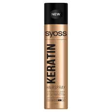 Syoss, Keratin Hairspray lakier do włosów w sprayu Extra Strong 300ml