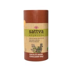 Sattva, Prírodná bylinná farba na vlasy Prírodná bylinná farba na vlasy Chocolate Brown 150g