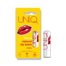 UNI.Q, Přírodní balzám na rty Kiss Me Cherry 5g