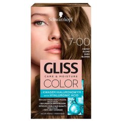 Gliss, farba na vlasy Color Care & Moisture 7-00 Dark Blonde