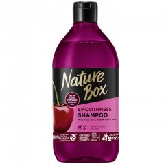 Nature Box, Uhlazující šampon pro kudrnaté a vlnité vlasy s třešňovým olejem 385 ml