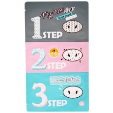 HOLIKA HOLIKA Pig Nose Pig-Nose Clear 3-kroková súprava náplastí na čistenie pórov v nose 3ks