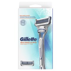 Gillette, Skinguard Sensitive maszynka do golenia dla mężczyzn z wymiennym ostrzem