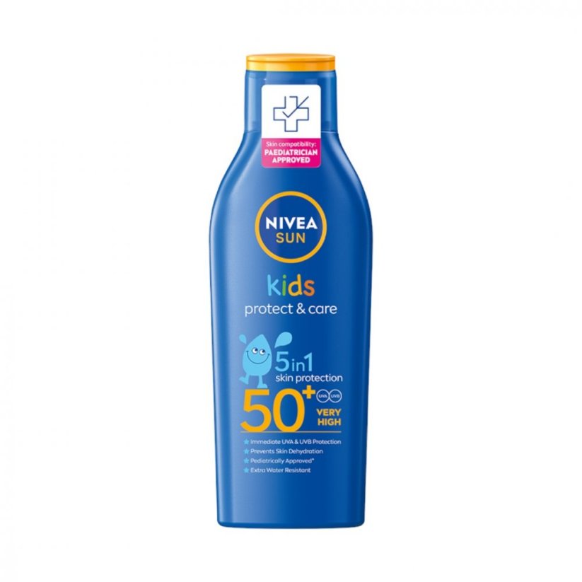 Nivea, Sun Kids Protect & Care krém na ochranu pred slnkom SPF50+ 200ml