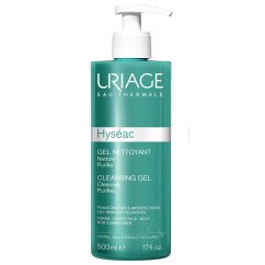 URIAGE, Hyseac Cleansing Gel oczyszczający żel do mycia twarzy i ciała 500ml
