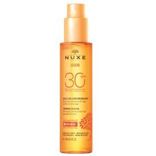 NUXE Sun brązujący olejek do opalania twarzy i ciała SPF30 150ml