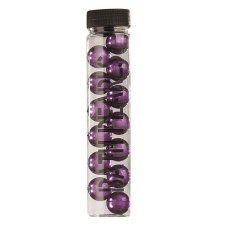 Stohovatelné olejové kuličky do koupele Violet s vůní acai a ibišku 13ks