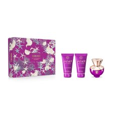 Versace Dylan Purple Pour Femme set parfémovaná voda 50ml + sprchový gel 50ml + tělové mléko 50ml