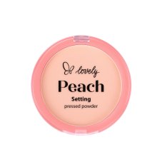 Lovely Peach Setting Pressed Powder półtransparentny prasowany puder 7.5g
