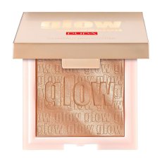 Pupa Milano, Glow Obsession Compact Highlighter rozświetlacz w kompakcie 002 Rose Gold 6g