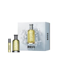 Hugo Boss, Bottled zestaw woda toaletowa spray 100ml + woda toaletowa spray 10ml