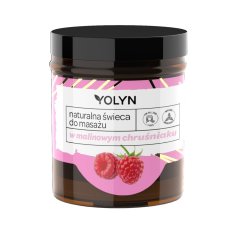 Yolyn, Přírodní masážní svíčka v malinové větvi 120 ml