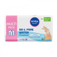 Nivea, Baby chusteczki biodegradowalne 99% Pure Water 3x57szt