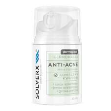 SOLVERX_Dermopeel dermomaska na aknóznu pleť Anti-Acne 50ml