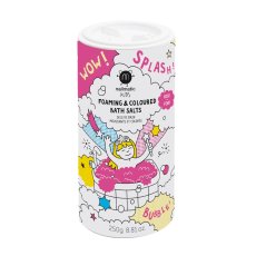 Nailmatic, Kids Foaming & Coloured Bath Salts pieniąca się sól do kąpieli dla dzieci Pink 250g
