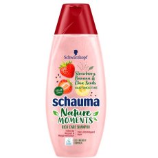Schauma, Nature Moments Hair Smoothie Shampoo intensywnie regenerujący szampon do włosów zniszczonych 400ml
