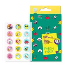 PATCH HOLIC Acne Spot Patch farebné náplasti na nedokonalosti 30ks