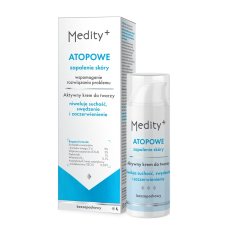 Medity+ Atopowe Zapalenie Skóry aktivní krém na obličej 50ml