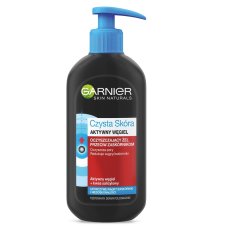 Garnier, Čisticí gel proti černým tečkám Clean Skin Active Charcoal 200 ml