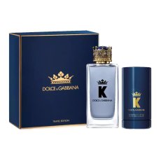 Dolce&Gabbana, K by Dolce & Gabbana zestaw woda toaletowa spray 100ml + dezodorant sztyft 75g