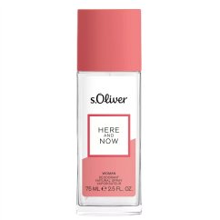 s.Oliver, Here and Now Woman deodorant prírodný sprej 75ml