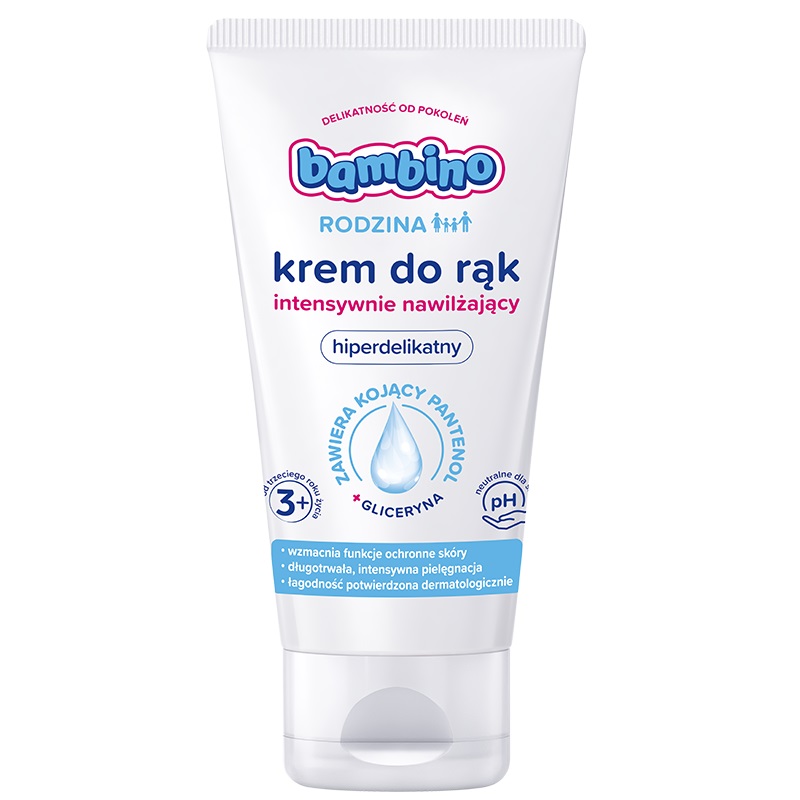 Bambino, Rodinný hyperjemný krém na ruky 75ml