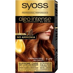 Syoss, Oleo Intense permanentná farba na vlasy s olejmi 7-77 Red Copper