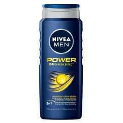 Nivea, Men Power 24H Fresh Effect żel pod prysznic 500ml