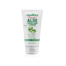 Equilibra, krém na ruky a nechty s aloe vera 75ml