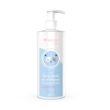 Nacomi Baby tělová mycí a šamponová emulze pro kojence a děti 250 ml