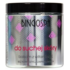 BingoSpa Neparfumovaný krém na suchú pokožku s vitamínom E 250g