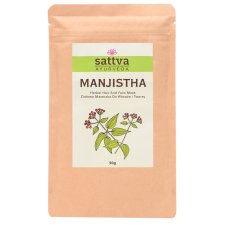 Sattva Herbal Hair And Face Mask Manjistha bylinná maska na vlasy a tvár 50 g