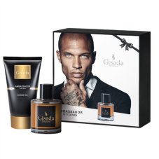 Gisada Ambassador For Men sada parfumovaná voda 50ml + sprchový gél 100ml