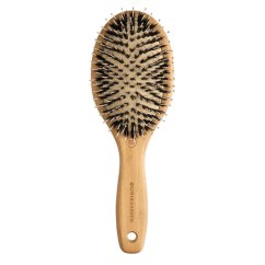 Olivia Garden, Bamboo Touch Detangle Combo kefa s kančími štetinami na rozčesávanie vlasov M