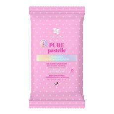 AA, Pure Pastelle delikatne chusteczki do higieny intymnej łagodność i ochrona mikroflory 15szt
