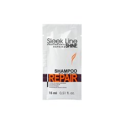 Stapiz, Sleek Line Repair Shampoo szampon z jedwabiem do włosów zniszczonych 15ml