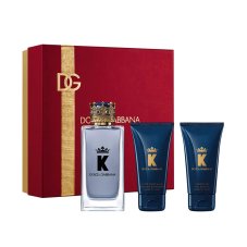 Sada Dolce & Gabbana K by Dolce & Gabbana: toaletní voda ve spreji 100 ml + sprchový gel 50 ml + balzám po holení 50 ml