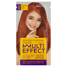 Joanna, Multi Effect Color szamponetka koloryzująca 015 Płomienny Rudy 35g