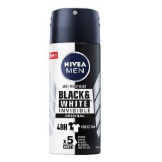 Nivea, Men Black&White Invisible Original antyperspirant spray 100ml