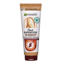 Garnier, Hand Superfood Cocoa regeneračný krém na ruky s kakaovým maslom a ceramidmi 75ml