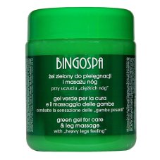 BingoSpa Ból Nóg Zelený gel na péči o nohy a masáž nohou 500 g