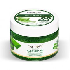 Dermokil, Přírodní pleťový gel Aloe Vera, hydratační gel po opalování 300 ml