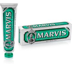 MARVIS, Fluoridová zubná pasta osviežujúca zubná pasta s fluoridom Classic Strong Mint 85ml