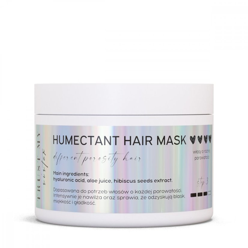 Trust My Sister, Humectant Hair Mask humektantowa maska do włosów o różnej porowatości 150g