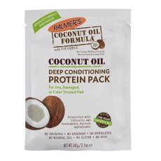 PALMER'S, Coconut Oil Formula Deep Conditioner Protein Pack kuracja proteinowa do włosów z olejkiem kokosowym 60g