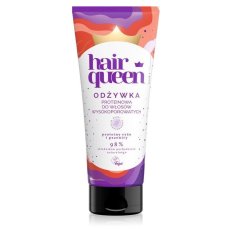 Hair Queen, Odżywka proteinowa do włosów wysokoporowatych 200ml