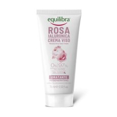 Equilibra, Rosa różany krem do rąk z kwasem hialuronowym 75ml