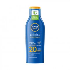 Nivea, Sun Protect & Moisture Hydratačné mlieko na opaľovanie SPF20 200ml