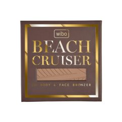Wibo, Beach Cruiser HD Body & Face Bronzer parfumovaný bronzer na tvár a telo 03 Praline 22g